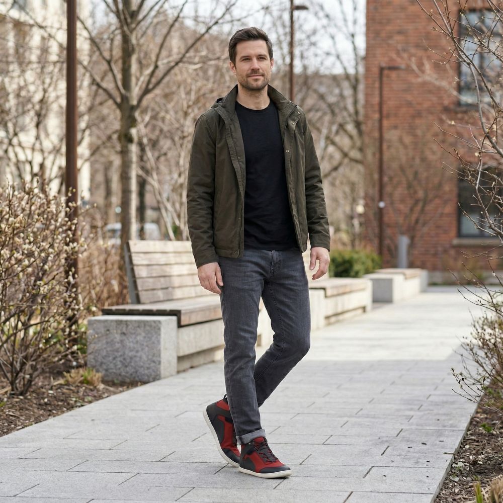 Raqo Black Red