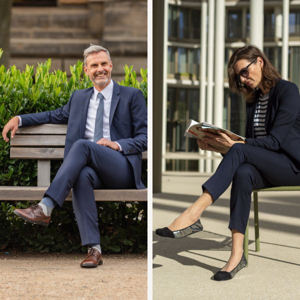 Business Barfußschuhe für Damen und Herren elegant
