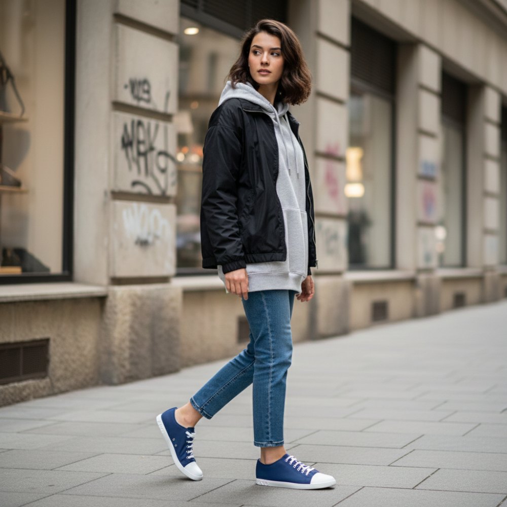 Chuqqs niski niebieski