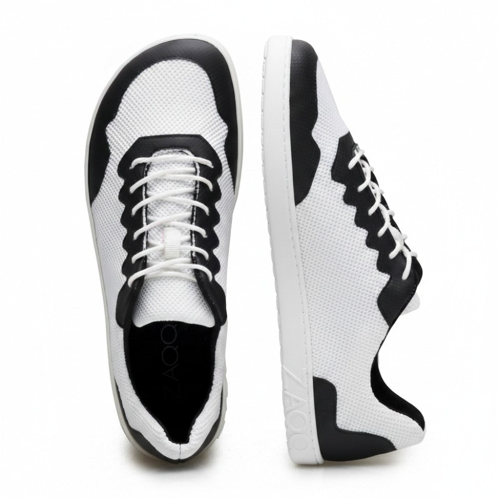 Dupleq czarny biały weganin