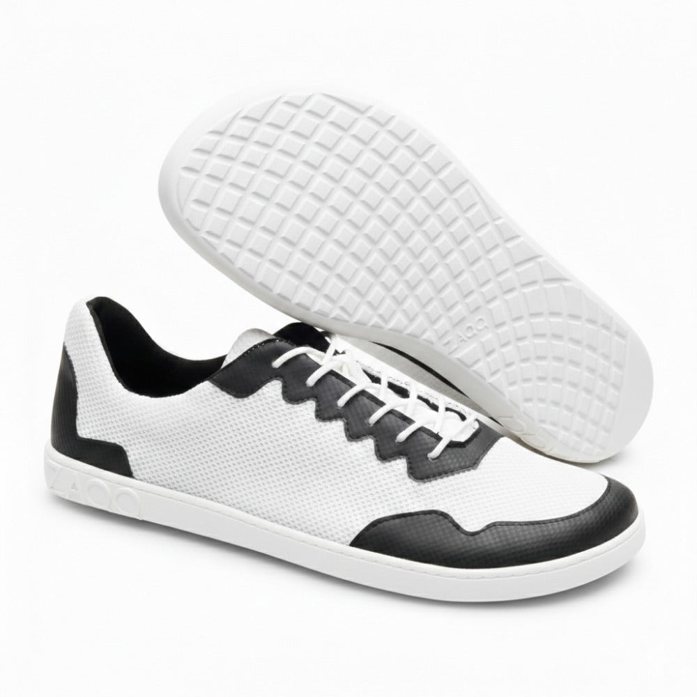 Dupleq czarny biały weganin