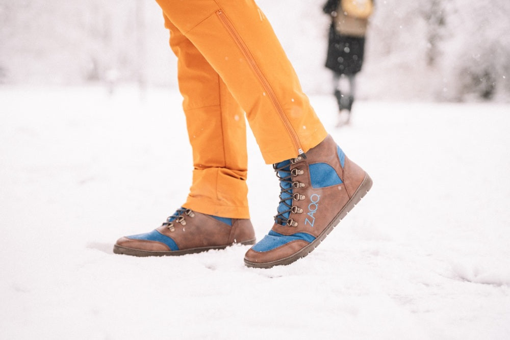 Hiqe Brown Blue Waterproof