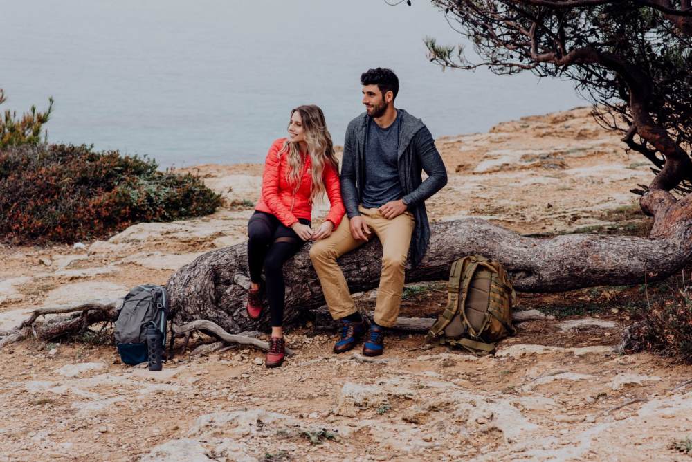 Hiqe Low wegańska wielbłąda czerwona wodoodporność