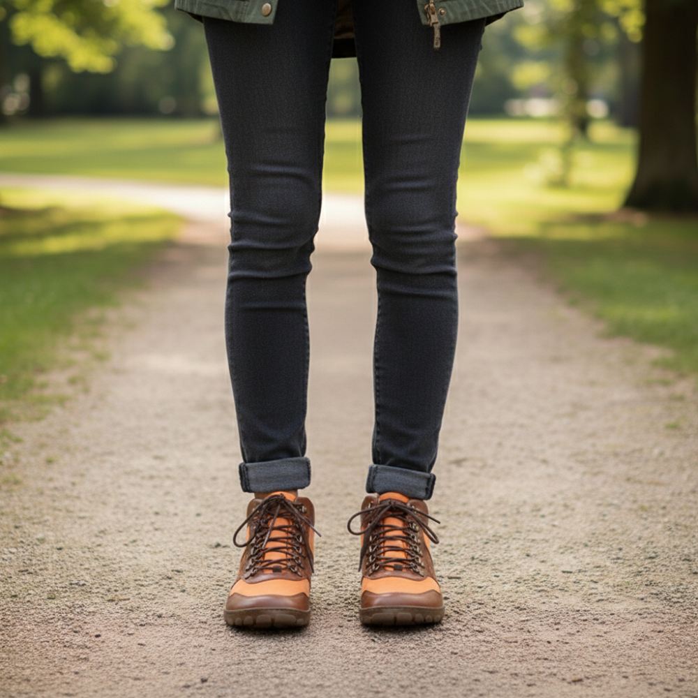 Hiqe Mid Wegańska pomarańczowa wodoodporna