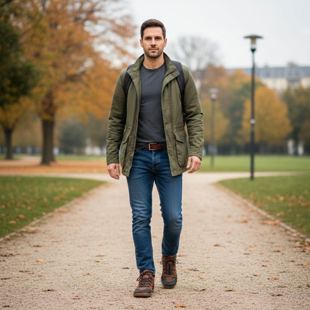 Qinsley ciemnobrązowy