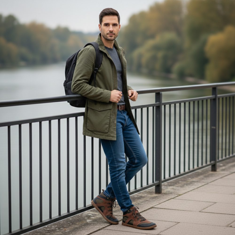 Qinsley ciemnobrązowy