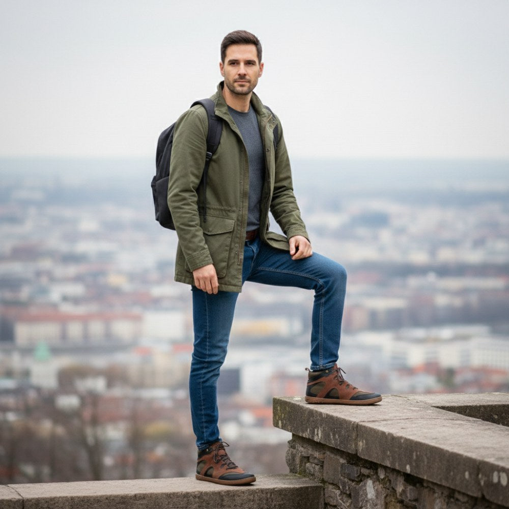 Qinsley ciemnobrązowy