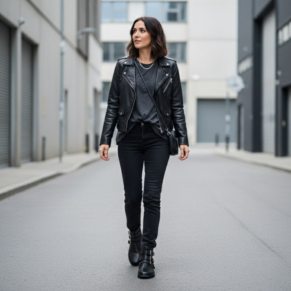 QLANCE Black Silver Rowal